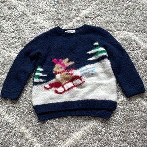 H&M toddler knit Christmas sweater